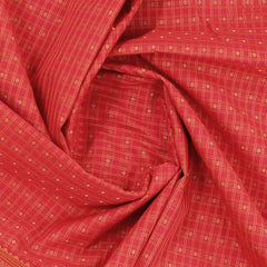 Red Kalakshetra Kovai Cotton Saree