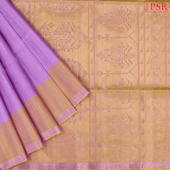 Lavender Soft Silk Saree
