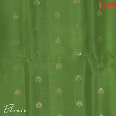 Sap Green Soft Silk Saree