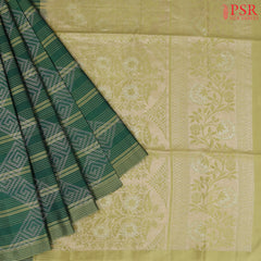 Dark Green Soft Silk Saree