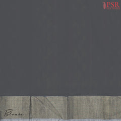 Off White Semi Patola Silk Cotton Saree