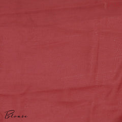 Sangria Red Assam Saree