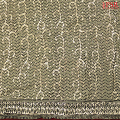 Olive Grey Modal Silk Saree