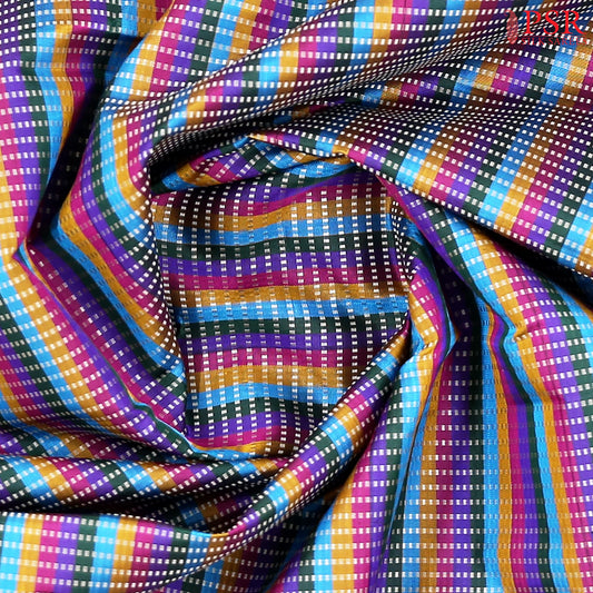 Multiolor Kanchipuram Silk Saree