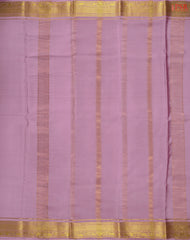 Light Onion Pink Mysore Silk Saree