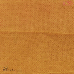 Mustard Yellow Chanderi Silk Cotton Saree