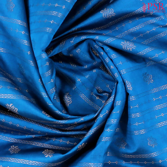 Azure Blue Soft Art Silk Saree