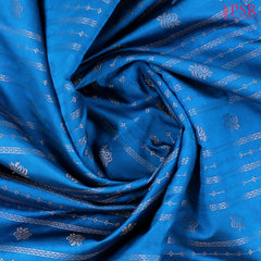 Azure Blue Soft Art Silk Saree