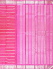 Barbie Pink Kanchipuram Silk Saree