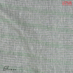 Grey Linen Saree