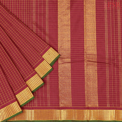 Maroon Arani Silk Saree