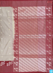 Fossil Grey Soft Art Silk Saree