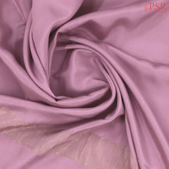 Light Onion Pink Mysore Silk Saree