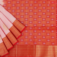 Flamingo Pink Soft Art Silk Saree