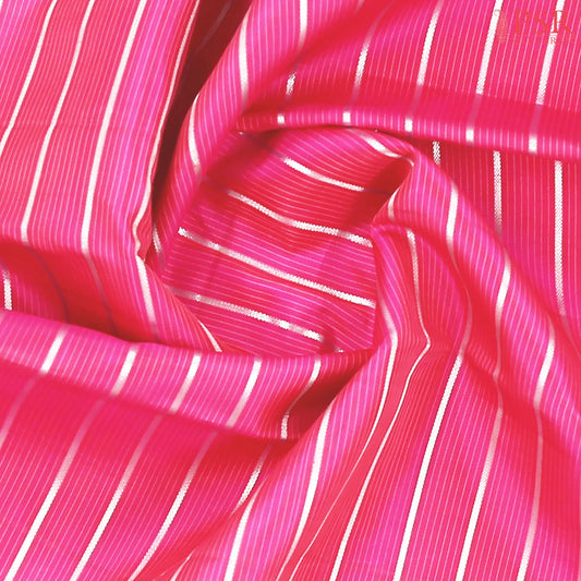 Barbie Pink Kanchipuram Silk Saree