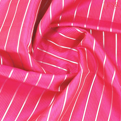 Barbie Pink Kanchipuram Silk Saree