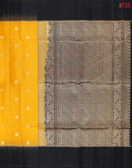 Golden Yellow Soft Silk Saree