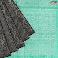 Black Soft Silk Saree