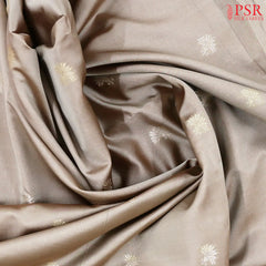 Fossil Grey Soft Art Silk Saree