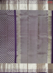 Grape Purple Kanchipuram Silk Saree