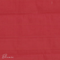 Red Kalakshetra Kovai Cotton Saree