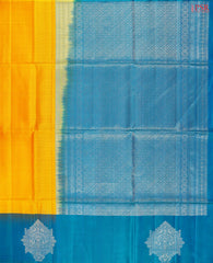 Marigold Yellow Soft Silk Saree