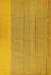 Yellow Kanchipuram Silk Saree