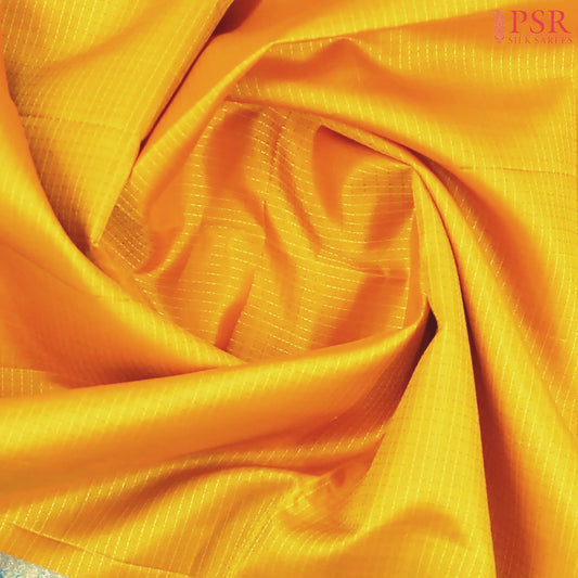 Marigold Yellow Soft Silk Saree
