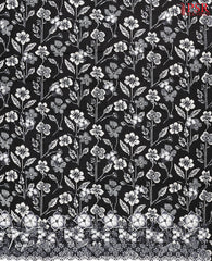 Black Rayon Dress Material