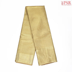 Antique Gold Kanchipuram Tissue Jacquard Silk Saree