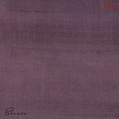 Syrup Brown Banaras Tussar Silk Saree