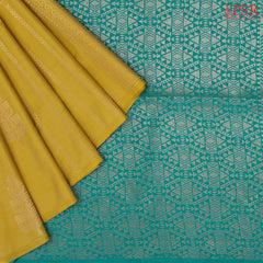 Naples Yellow Soft Art Silk Saree
