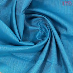 Bondi Blue Fancy Kanchipuram Silk Saree