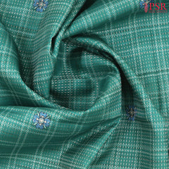 Emerald Green Semi Tussar Saree