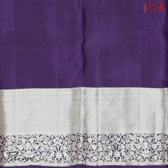 Grape Purple Kanchipuram Silk Saree