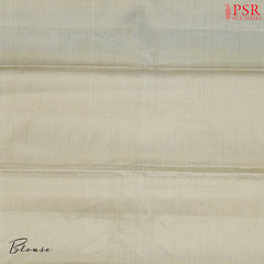 Bondi Blue Fancy Kanchipuram Silk Saree