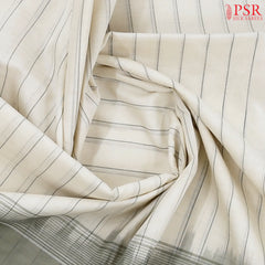 Off White Kanchi Cotton Saree
