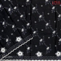 Black Rayon Dress Material