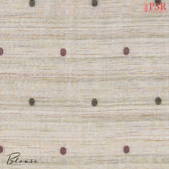 Royal Beige Ghicha Cotton Saree