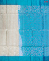 Pastel Grey Soft Silk Saree