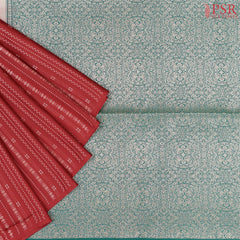 Barn Red Soft Art Silk Saree