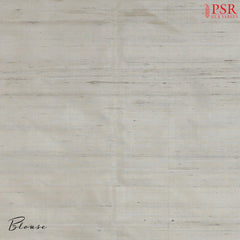 Light Olive Grey Soft Silk Saree