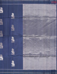 Navy Blue Soft Silk Saree
