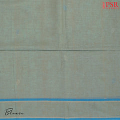 Sage Green Byloom Cotton Saree