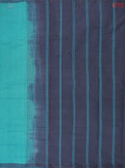 Cyan Blue Kanchi Cotton Saree