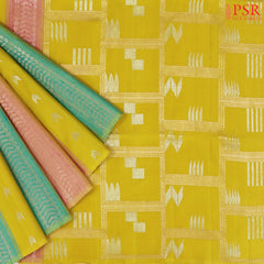 Tricolor Soft Silk Saree