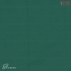 Emerald Green Kalakshetra Kovai Cotton Saree