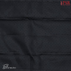 Black Fancy Kanchipuram Silk Saree