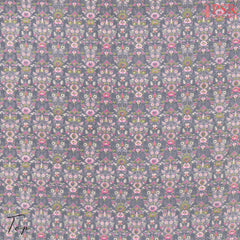 Grey Cotton Dress Material