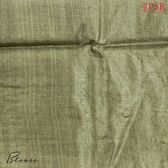 Tricolor Banaras Tussar Silk Saree